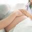 Pregnant woman and her clinician
