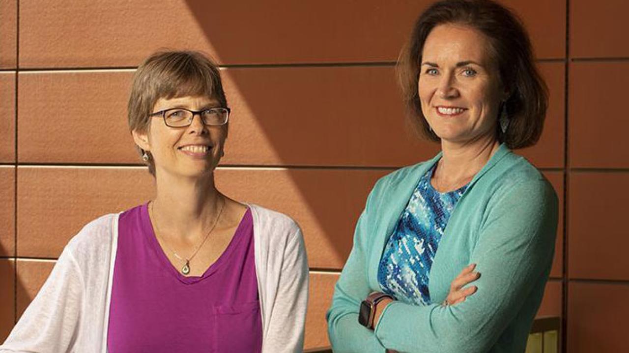image of janine la salle and leigh ann simmons together