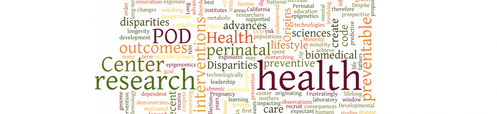 UC Davis Perinatal Origins of Disparities Center Wordmark